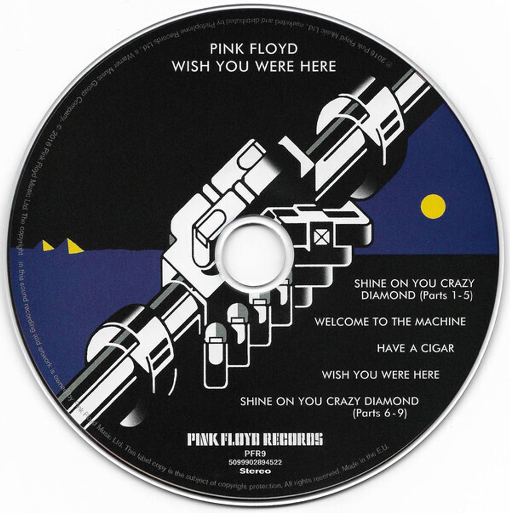 Pink Floyd. Wish You Were Here (CD)