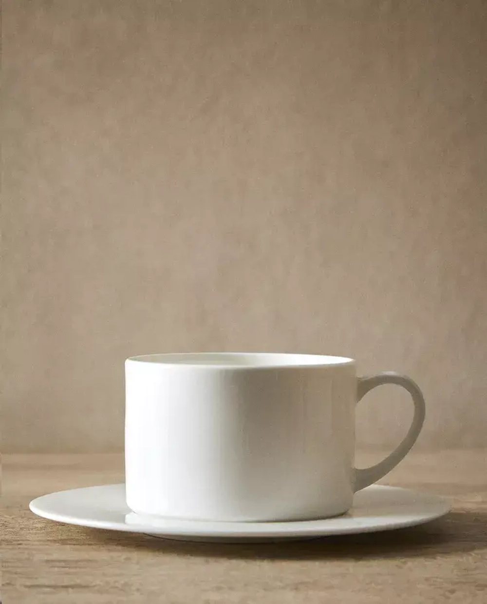 ZARA HOME ФАРФОРОВАЯ КРУЖКА, БЕЛЫЙ