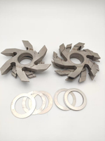 12-Н-34 К-т фрез для имитации бруса карельский профиль H = 15-23 180 х 50 Z = 6 HSS RED SAMURAI