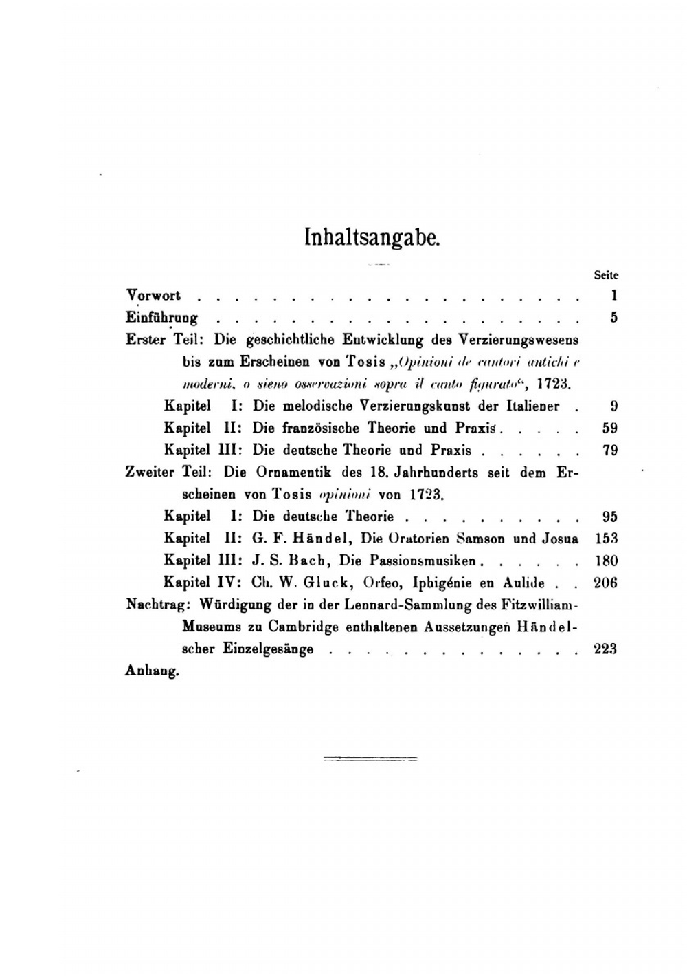 Die Lehre Von Der Vokalen Ornamentik. Erster Band. Das 17. Und 18. Jahrhundert Bis in Die Zeit Glucks | Hugo Goldschmidt