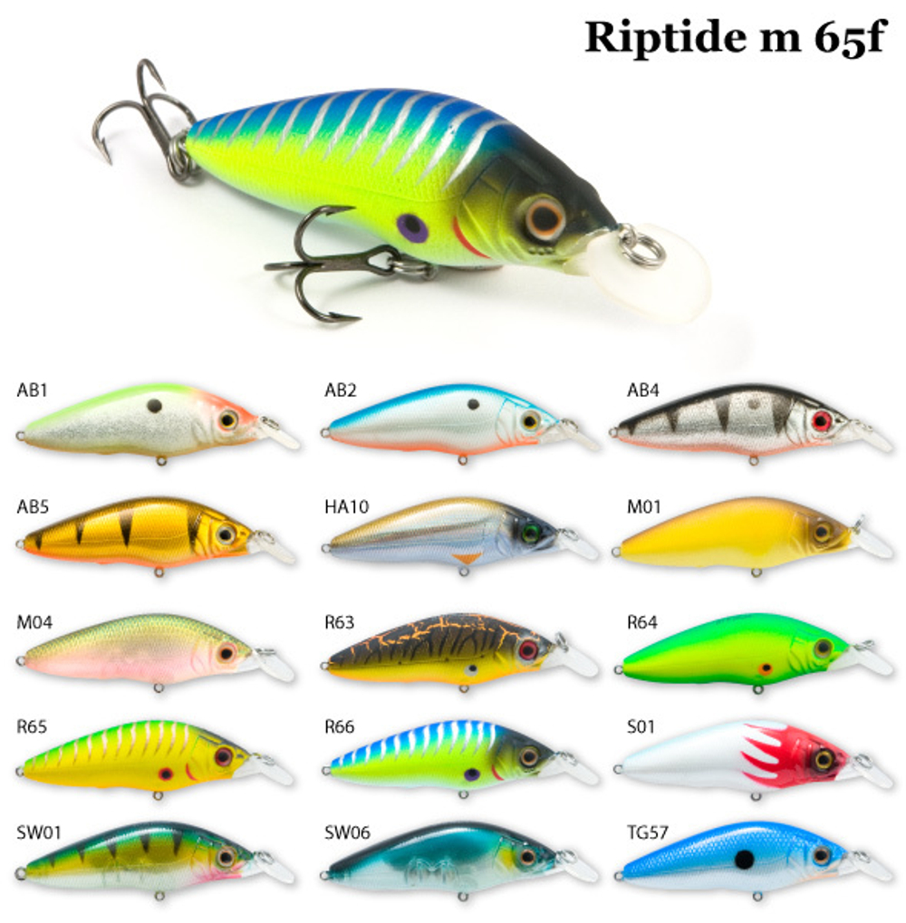 Воблер Raiden Riptide M 65 F 9 гр. M04