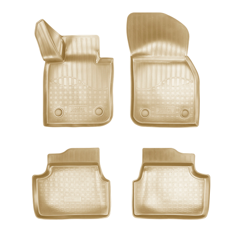 Ковры в салон Norplast/Unidec для Mini Hatch в кузове F56 (2014-), Бежевый, 5 дверей, арт.NPA10-C57-250-B