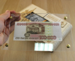 Набор 100 000 рублей с настоящей банкнотой