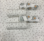 Набор пеленок футер ( 5 штук ) 90*120 см крем (ИП Людин А.В.)