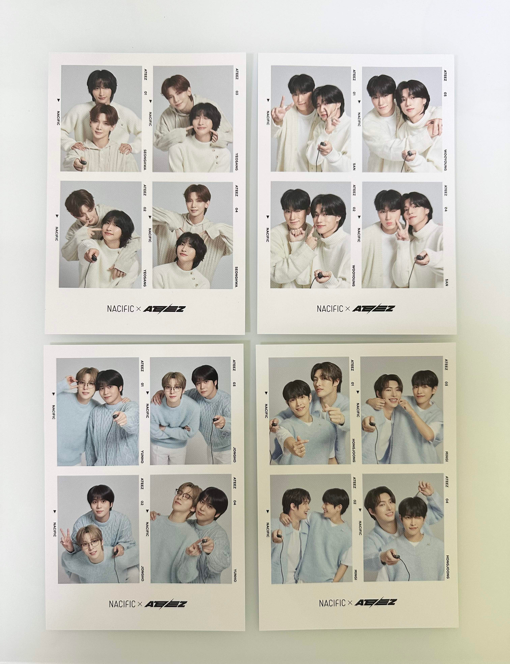 Открытки ATEEZ (Nacific)