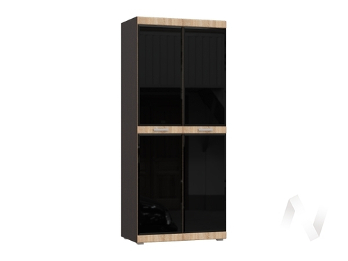 Шкаф ШК-001 исп.№2 Гостиная Асти (венге/дуб сонома)