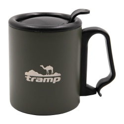 Tramp термокружка с поилкой и защёлкой TRC-020.12 350 мл (оливковый)
