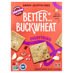 Better with Buckwheat, Гречневые крекеры, все, 120 г (4,25 унции)