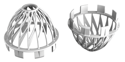 РЕШЕТКА ВОРОНКИ ЗАЩИТНАЯ VINYLON