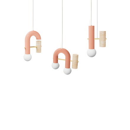 Pendant design lamp Pyppe Single by UTU Soulful Lighting