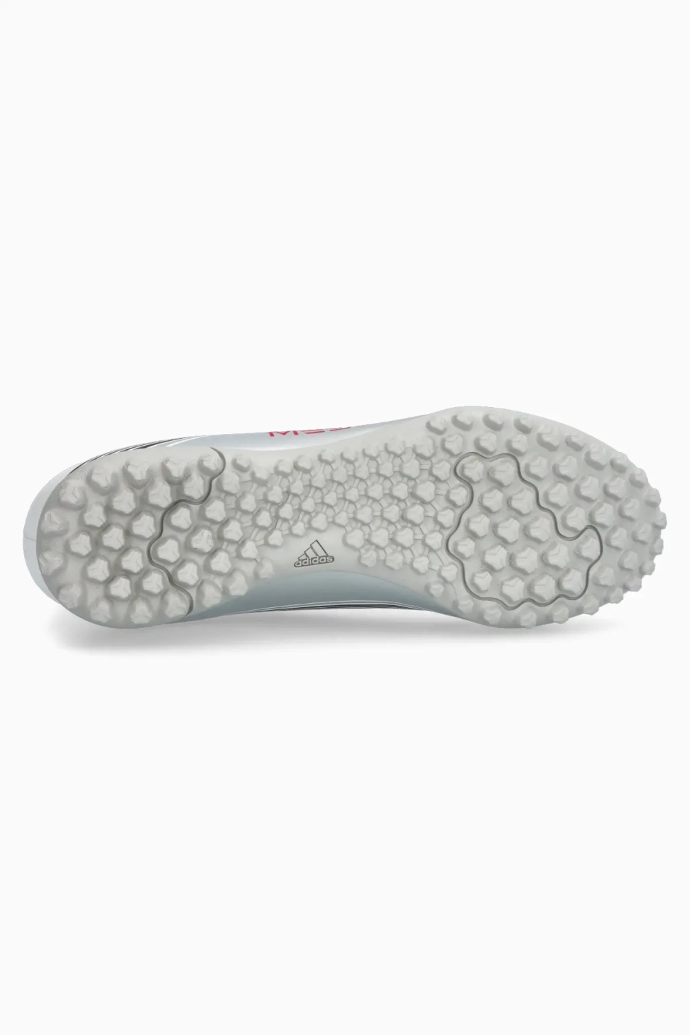 Сороконожки adidas F50 Club Messi TF - серебряный