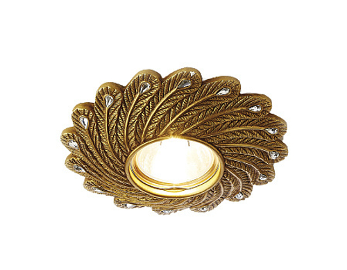 Встраиваемый точечный светильник D4466 SB бронза