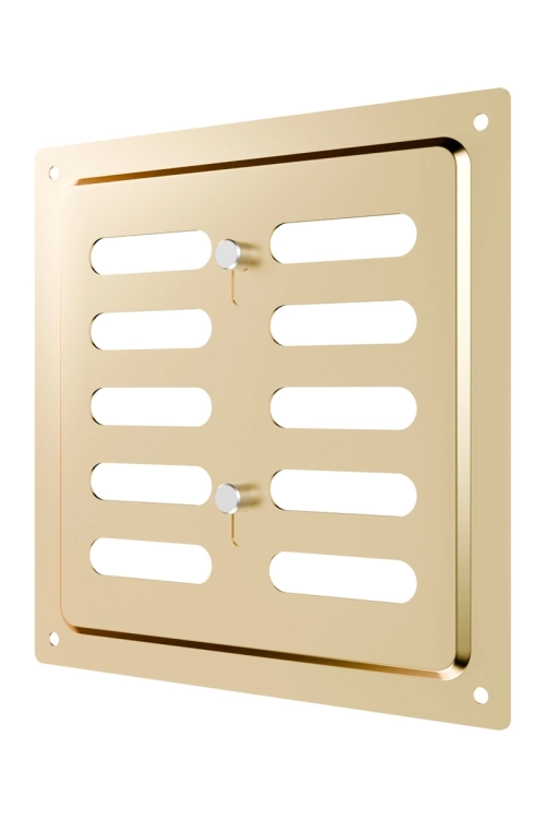 Решетка 1515MER метал. регулир. Gold