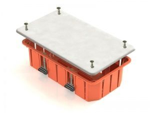 GE 41026 Коробка распаечная для скрытого монтажа в полых стенах (с пластиковыми зажимами) 172х96х45