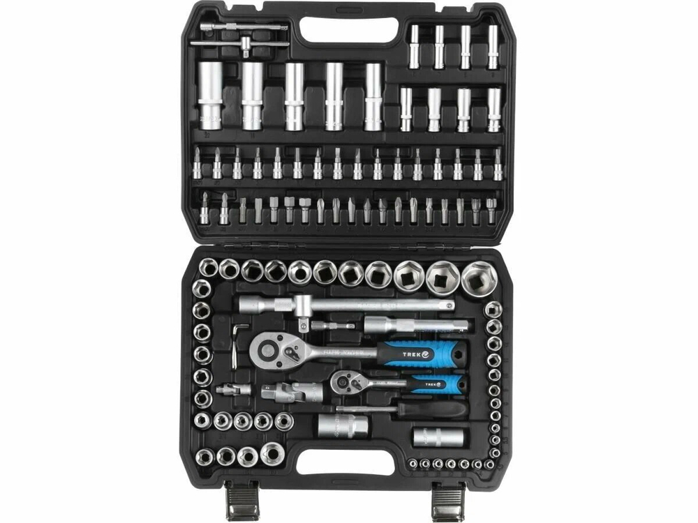 Набор инструментов 1/4", 1/2" 6 граней 108 предметов трек (TR13108)