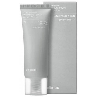 Celimax Dual Barrier Watery Sun Cream SPF50+PA++++, 40ml, Солнцезащитный крем с комплексом церамидов