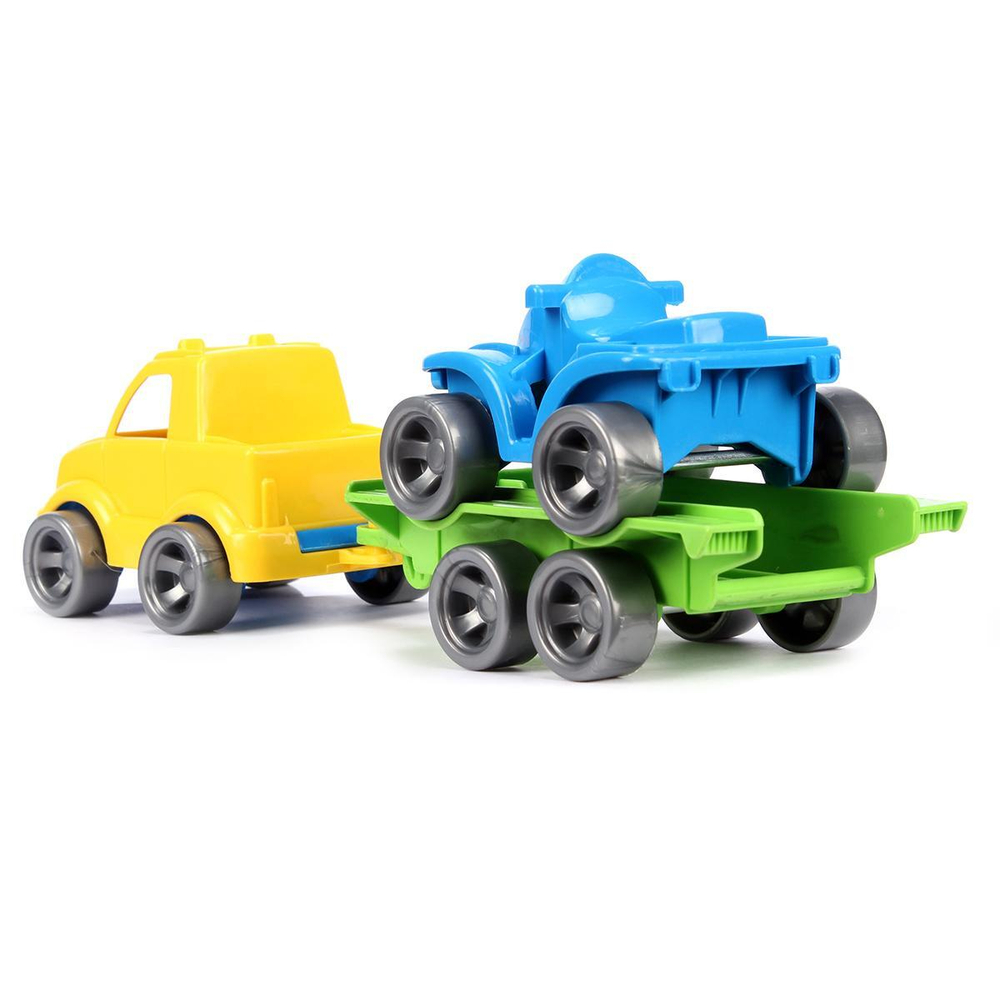 Набор авто "Kid cars Sport" 3 эл. (пикап + квадроцикл) (Тигрес)