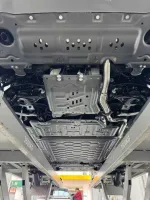 Защита днища 8мм для BYD Leopard 7 Ti Леопард защита картера кпп двигателя