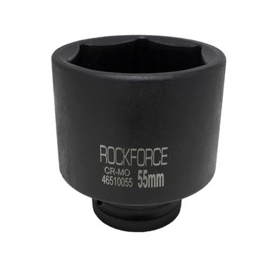 Головка ударная глубокая 55мм 6гр. 3/4'' RockForce##Rock FORCE RF-46510055