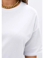 Футболка белая оверсайз