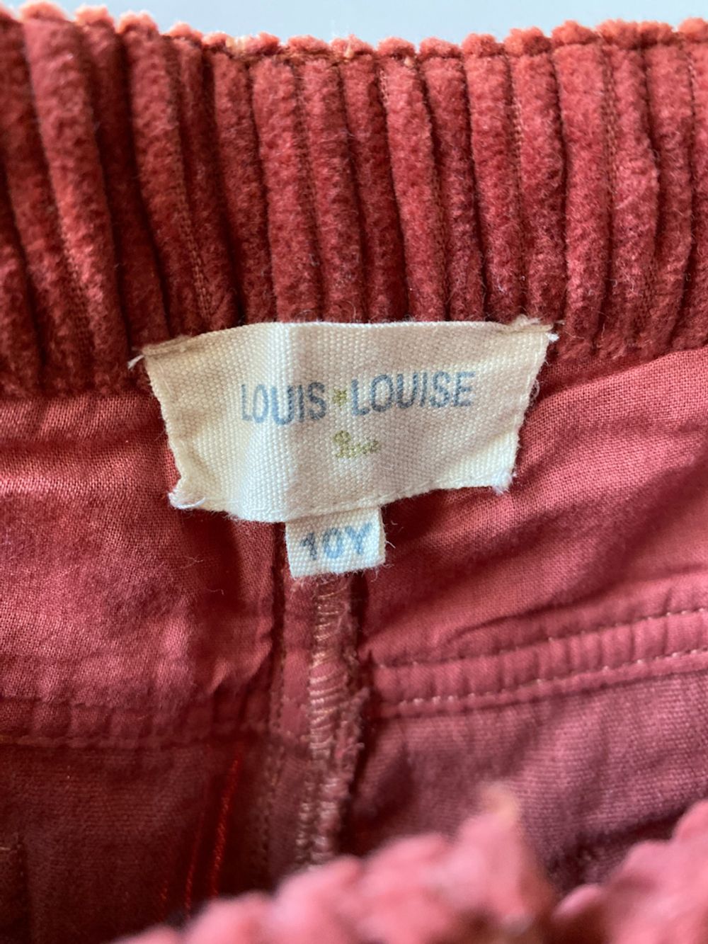 Новые вельветовые брюки Louis Louise, 140