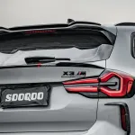 Карбоновый спойлер на крышку багажника для BMW X3M F97 Рестайлинг 2022+ БМВ