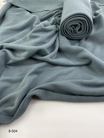 СЕРО-ГОЛУБОЙ - Кашкорсе с лайкрой, компакт пенье (ОД74)