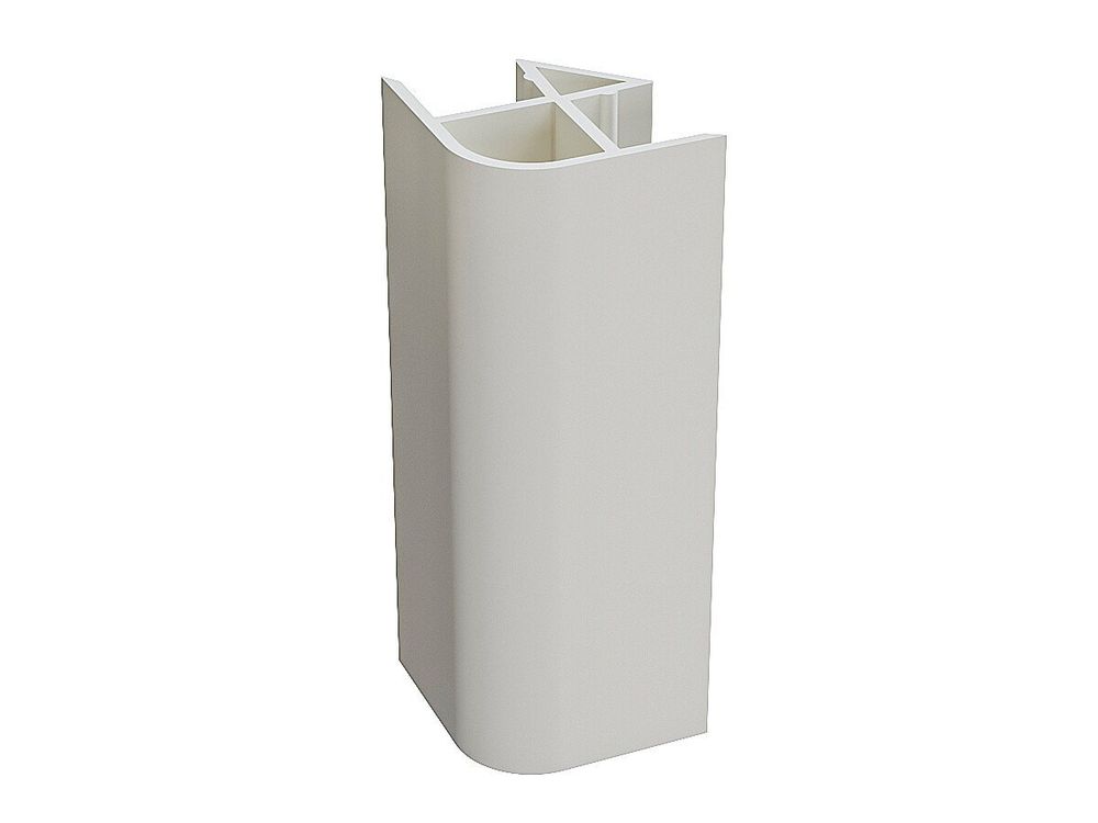 Угол для цоколя ПВХ 90 гр.