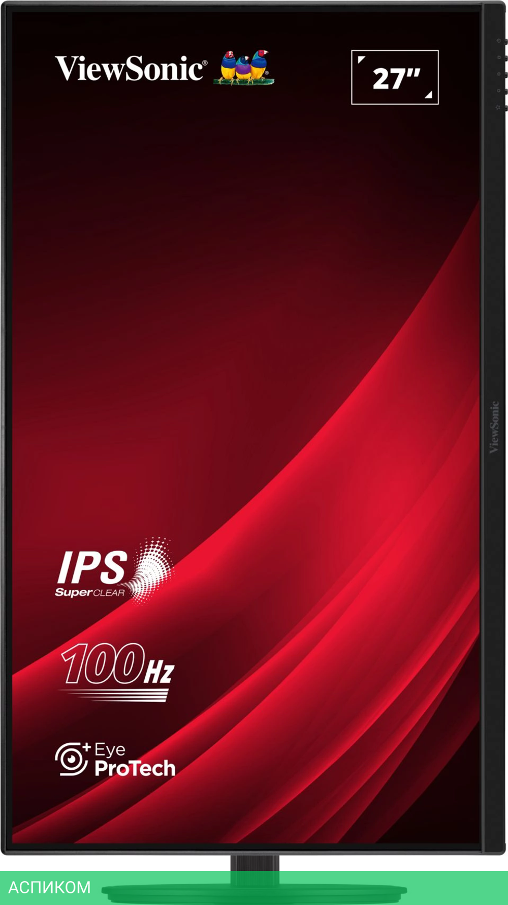 Монитор ViewSonic VA2708-HDJ черный