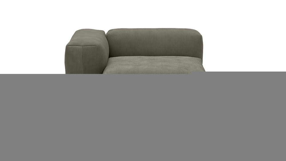 Оттоманка Фиджи Cilium Brown 137*221*62 см, Коричневый Вельвет Нераскладной Фиеста