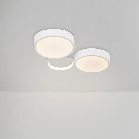 Потолочный светильник FR6080CL-L76W Молекула / Molecule 56 Вт LED с пультом ДУ Freya fr6080cl-l76w