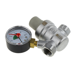 Редуктор давления с манометром 1/2" 6бар. (STI)