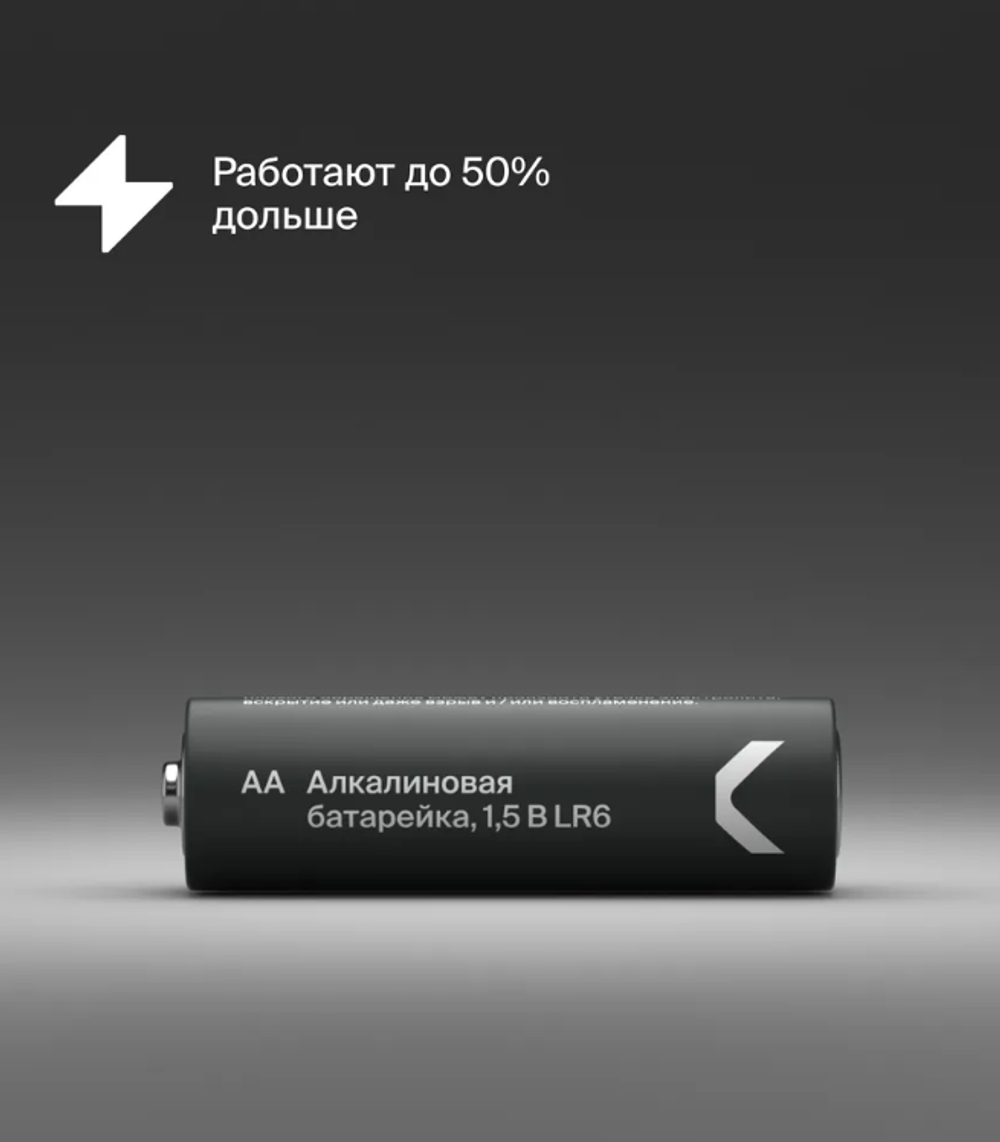 Commo Батарейки алкалиновые Ultra Batteries, LR6-АА, 4 шт