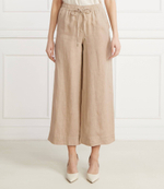 Льняное штаны Marella SPORT - бежевый(13131084)