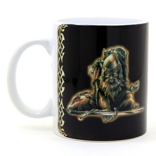 Кружка Amon Amarth Викинг / Мьёльнир (012)