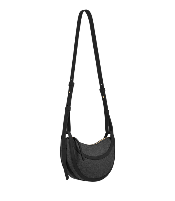 Сумка Polene Numero Dix EDITION DUO BLACK CANVAS