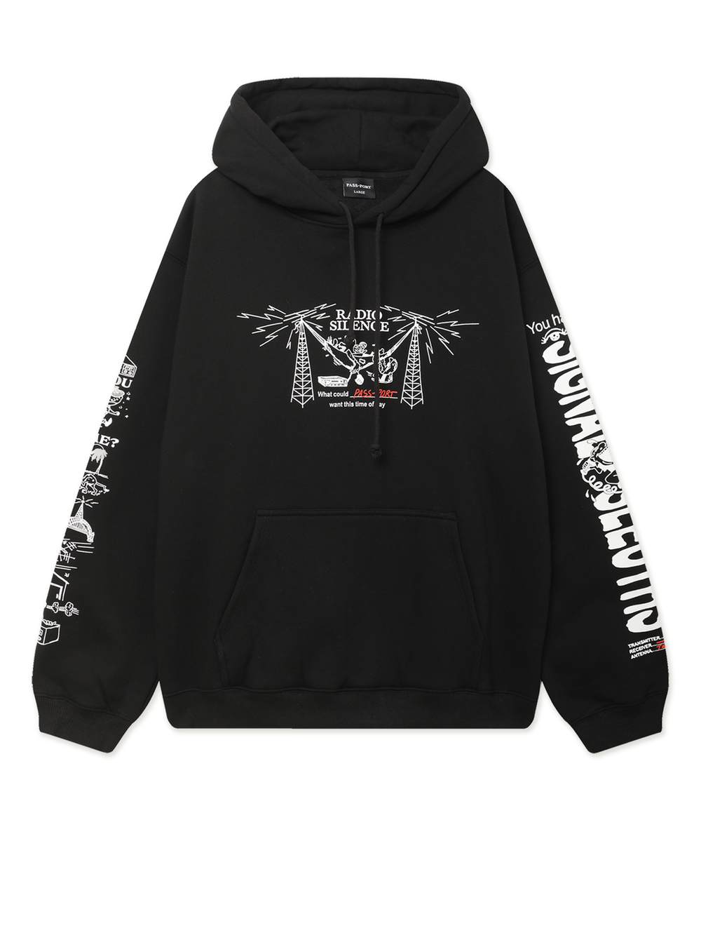 Мужская Толстовка Radio Silence