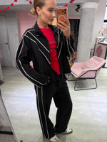 Спортивный костюм Девяностые черный