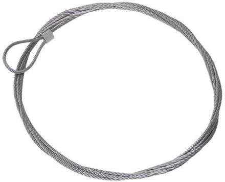 Трос стальной L7000 с петлей IEK CLP1M-SRL-2-07