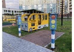 Игровой элемент «Светофор» стационарный
