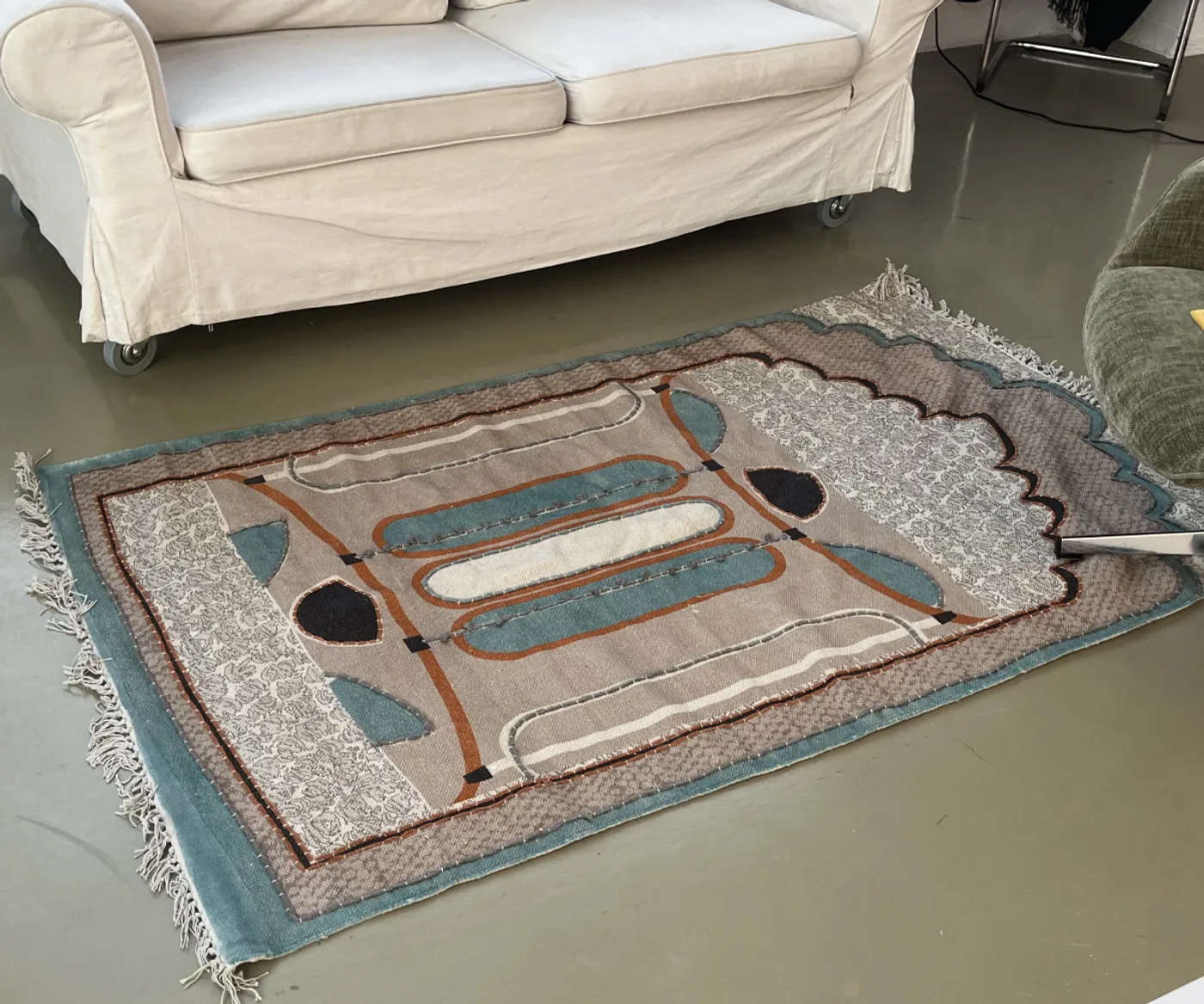 Ковер в этно стиле