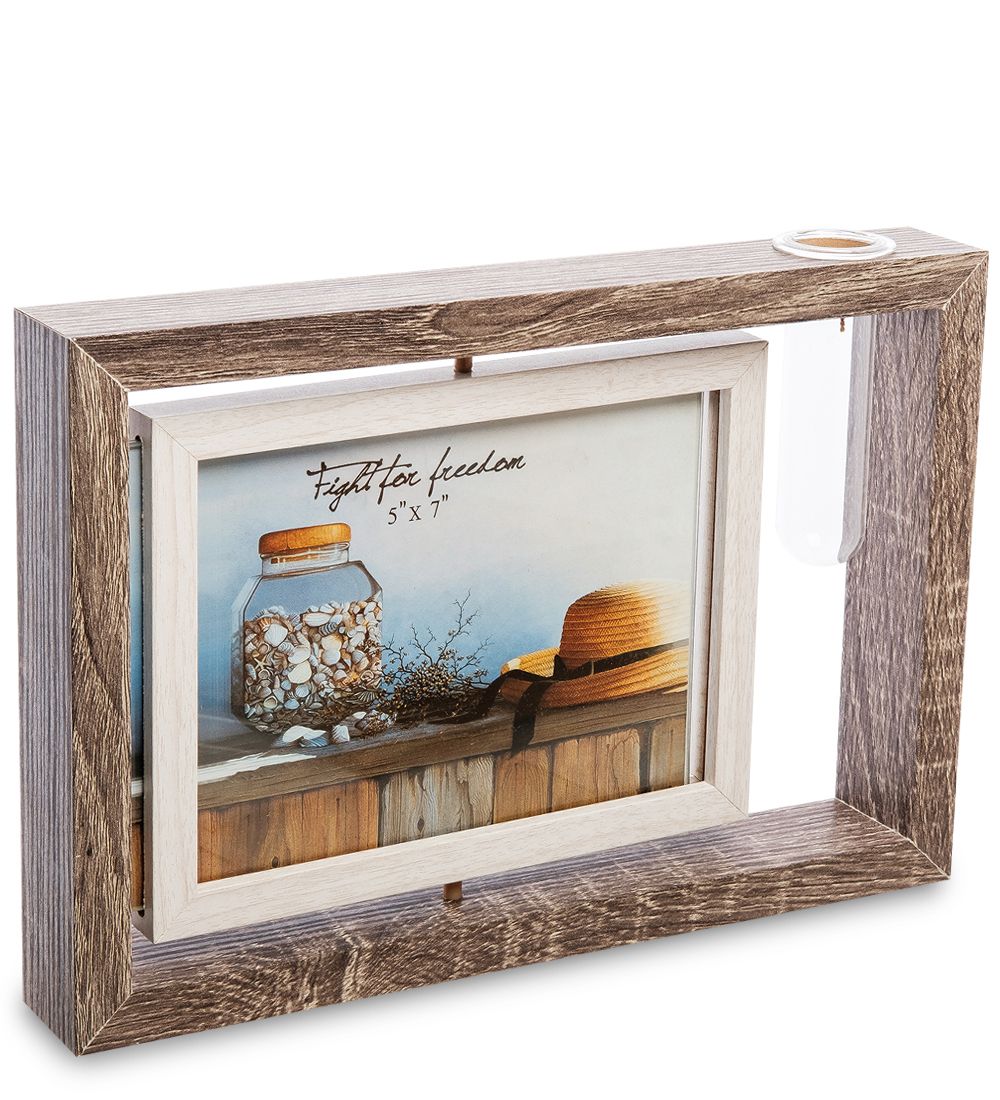 GAEM Home PH-24/ 2 Фоторамка-зеркало с вазочкой (13х18)