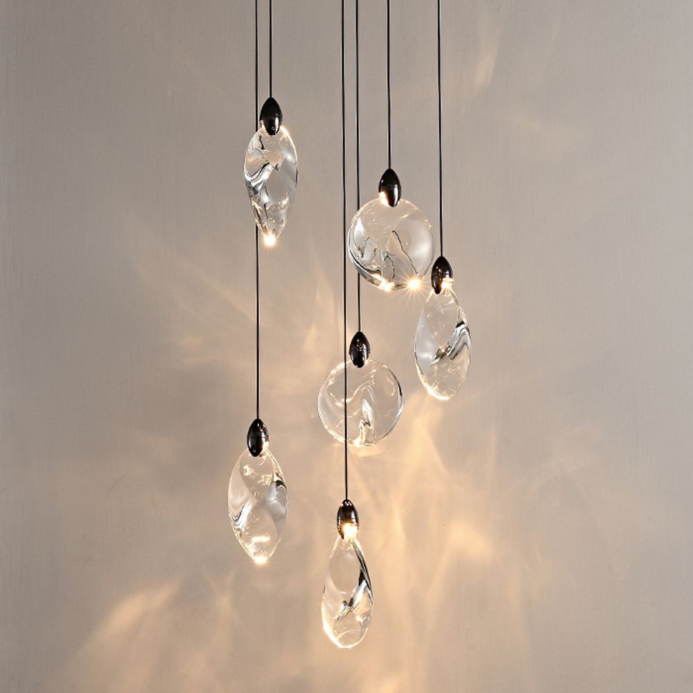 Подвесной светильник MT9176-6H pearl black