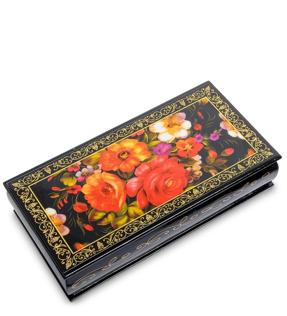 Народные промыслы ШК-11/ 8-G Шкатулка в технике декупаж (11х22х4)