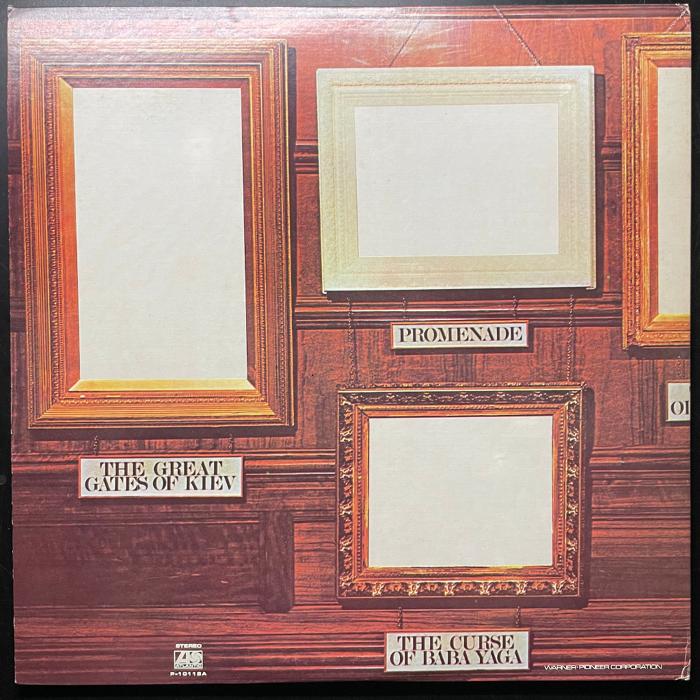 Emerson, Lake & Palmer ‎– Pictures At An Exhibition (Япония 1976г.)