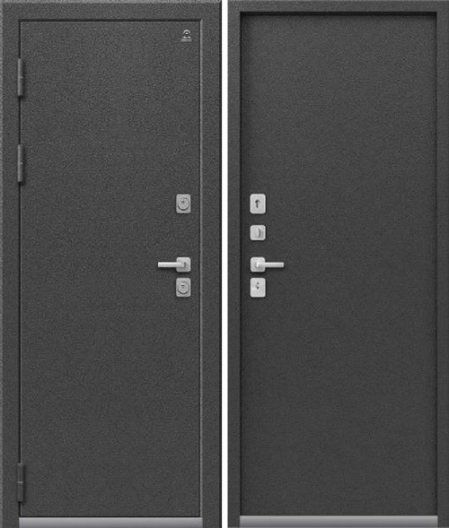 Входная дверь Центурион C-103 Серебро антик - Серебро антик (2025)