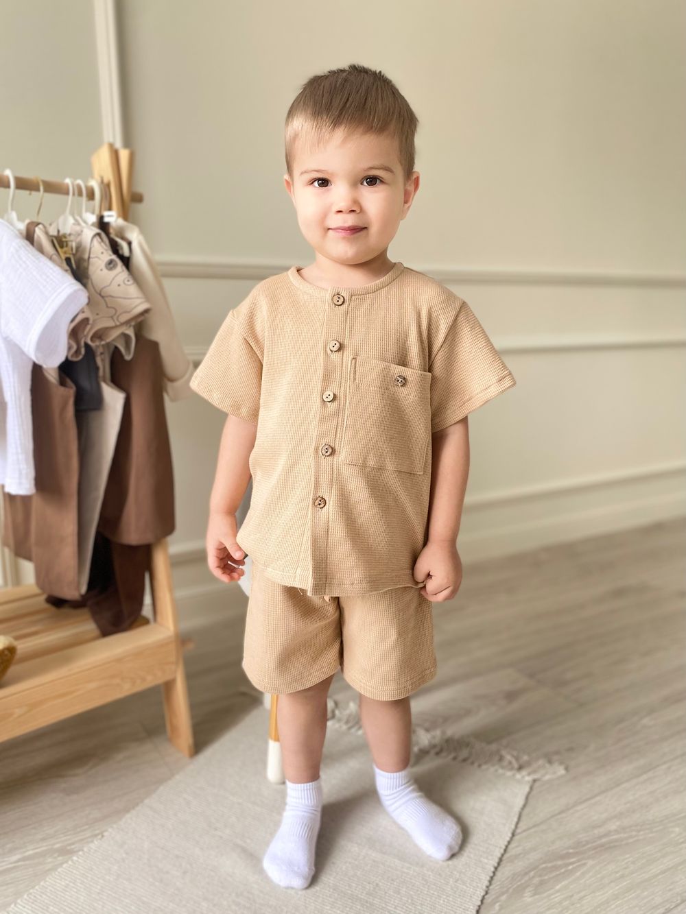 Комплект ( рубашка + шорты )