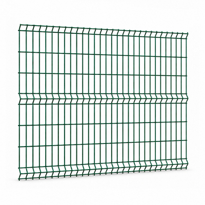 Ограждение из свар. сетки (55*200) д4оц3D 1730*2500 РАЛ 6005