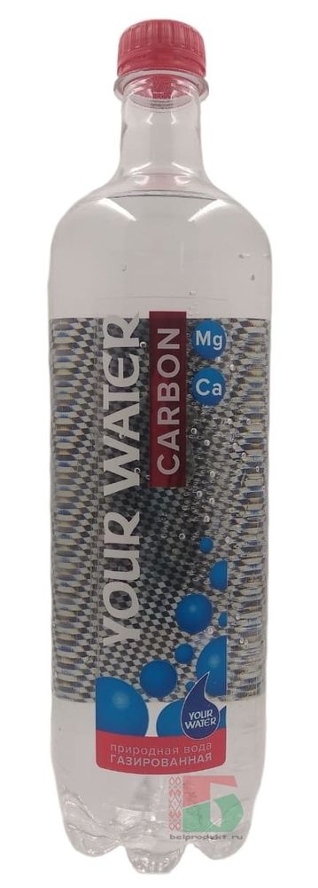 Белорусская вода Дарида &quot;Your Water Carbon&quot; 1л. с газом - купить с доставкой на дом по Москве и всей России