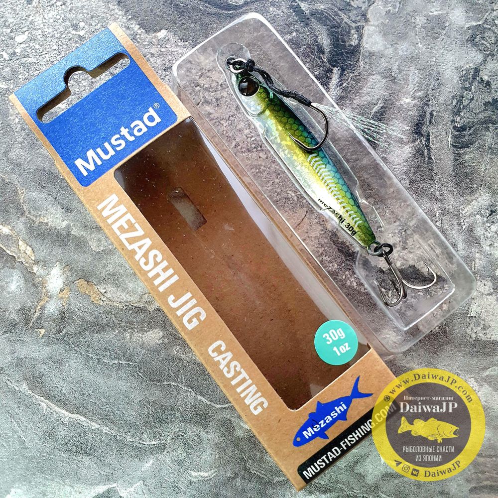 Пилькер MUSTAD MEZASHI JIG 30g MACKEREL